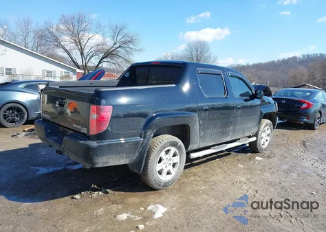 2010 Honda Ridgeline Rts z USA, uszkodzony, nr VIN 5FPYK1F46AB007011